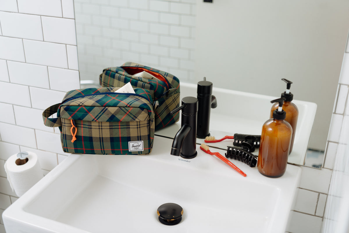 Chapter Plaid Travel Kit